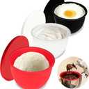 3 Pcs Silicone Liners for KitchenAid Tilt-Head 5 Qt Mixers, Dishwasher-Safe Silicone Bowl Liners with Lids, Mixer Liner Replacement Accessories Compatible with Kitchen Aid Mixer Attachments