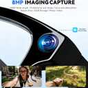 AI Smart Glasses with Camera, 8MP HD Camera Glasses for Men, AI Recording Glasses with Voice Assistant,Open-Ear Audio,Real-Time Translation,Video Recording Sunglasses for Life & Work (Photochromic)
