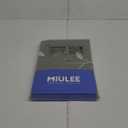 MIULEE Sage Green Sheer Curtains 2 Panels Embroidered Leaf Patterned Rod Pocket Floral Semi Sheer Faux Linen Window Curtains Drapes Set for Living Room Bedroom Dining Room, 52x84 Inches Long