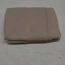 Simplebrand Ava Stone Blackout Curtains for Bedroom 63 Inch Length 2 Panels Set, Solid Thermal Insulated Energy Saving Rod Pocket Window Treatment Curtains Blackout Drapes, W40 x L63 Inch, Stone