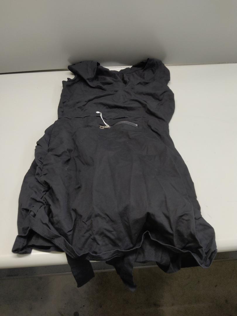 Black M tennis dress