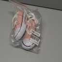 Mvlsoct Boys and Girl Low Top Canvas Kids Lace up Sneakers 25