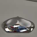 Acrylic Clutch Purse for Women Evening Bag, Irregular Shell Acrylic Purse Box Clutch with Chain for Party Wedding Prom (Silver)