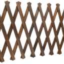 4-Pack Expandable Willow Trellis, 12" x 75" Wooden Lattice Panels Wall Fence for Outdoor Yard Climbing Plants Vine Balcony Patio Decor, Expandable Plant Support Trellis