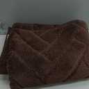 Tindbea Dog Mat for Mud Paws,Absorbs Moisture Dirt Non-Slip Washable Mud Mat for Dogs,Soft Rubber Backing Front Inside Pet Rug for Entryway, Dog Paws, Patio(24"x59",Coffee)