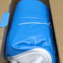 Inflatable Tanning Pool Lounger Float with Sprinkler-6 in 1 Suntan Tub Raft Floatie with Drink Holder Sunbathing Water Lounge-Tanning Bed Mat Pad for Adult Blow Up Kiddie Pool Kids Ball Pit Pool (L)