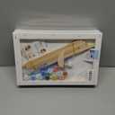 VIGEGU 4 Pack Paint by Numbers Kit for Adults Beginner with Frame, Wooden Easel DIY Cityscape Scenery Adult Paint by Number Kits for Home Decor 7.8x11.8inch