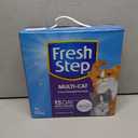Fresh Step Clumping Cat Litter, Multi-Cat, Long Lasting Odor Control Kitty Litter with Activated Charcoal, Low Dust Formula, 14 lb