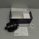 Ryamen Heavy Duty Shower Filter, Shower Water Filter, 99% REMOVAL Shower Head Filter for Hard Water, Heavy Metals, Chlorine (2 Cartridges, Black)