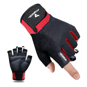 ATERCEL Workout Gloves for Men and Women, Exercise Gloves for Weight Lifting, Cycling, Gym, Training, Breathable and Snug fit, M