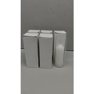 CYS EXCEL 6 PCS (H:14" D:2") Open Ended Clear Glass Hurricane Candleholder Tube Lamp Shade Open Flame Candlestick Holder Chimney Tube Cover Bottomless Cylinder