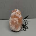 WBM Salt Lamp - USB Himalayan Salt Lamp with Touch Dimmer Control, Natural Pink Crystal, 5-7 lbs, Wooden Base, LED Bulb, Room Decor, Home Decor, Relaxation, Ambiance, Gift