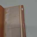 Booson Initial Leather Travel Journal Monogrammed Notebook Appreciation Gifts Refillable Personalized Diary Writing Notepad for Women Graduation Birthday Christmas (S)