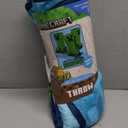 Minecraft Kids Silk Touch Throw Blanket, 46 x 60, Microfiber, Blue, Mojang