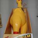 Animolds Hug Me Giant Rubber Chicken- Huge Stress Relief Screaming Chicken Toy | Screams Up to 45 Seconds- Novelty Gag and Prank Toys | Funny Toys Gifts for Christmas Stocking Stuffers for Kids Adult