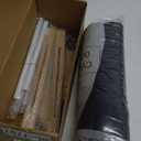 Zakkart Cat Perch for Window Sill with Bolster - Orthopedic Hammock Design with Premium Hardwood & Robust Metal Frame - Cat Window Seat for Large Cats and Kittens - Natural Color Wood Gray Bed, 24''W