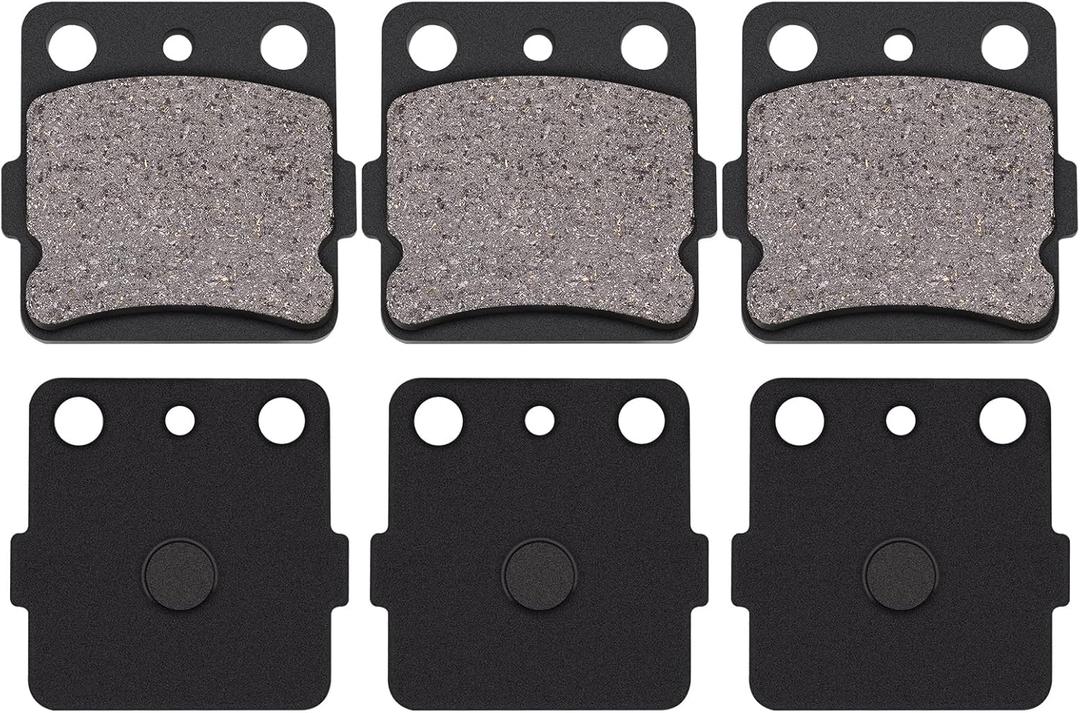Road Passion Brake Pads Front and Rear for HONDA TRX 250 X Fourtrax 1987-1992/300 400 X 2009-2014/300 EX Fourtrax 1993-2008/400 EX Fourtrax 1999-2000/400 EX Sportrax2001-2008