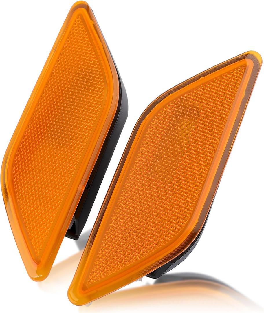 GoaMotors LH and RH Side Marker Light 2128200121 for Mercedes Benz E350 E550 E63 AMG 2010-2013 Side Marker Light Front Driver and Passenger Side