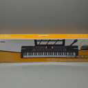 Keyboard Piano 61 Lighted Keys, Electric Keyboard Kit with 100 Voices, 100 Rhythms - Built-In Speaker, Microphone, Sheet Stand and Power Supply, Gift for Children Beginners [Black, Piano Only], 29.92 x 9.4 x 2.4 Inches