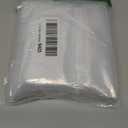 Long Plastic Sleeves 6x50 Inch 50 Pack Poster Poly Bags, 2 Mil Clear Flat Open Blueprint Storage Poster Tube for Large Narrow Items, Waterproof