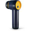 Philips Sneaker Cleaner - Trainer Cleaning Kit with 3 Brush Heads, 3X brushhead Blue/Yellow, 4X AA Battery, Blue (GCA1000/60)