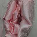 95 x 70 Inches Large Bow Themed Party Decorations Giant Pink Bow Decor Satin Ribbon, Contains Felt Big Pink Bow Wall Decor Girl Coquette Birthday Decorations Bachelorette Bridal Supplies