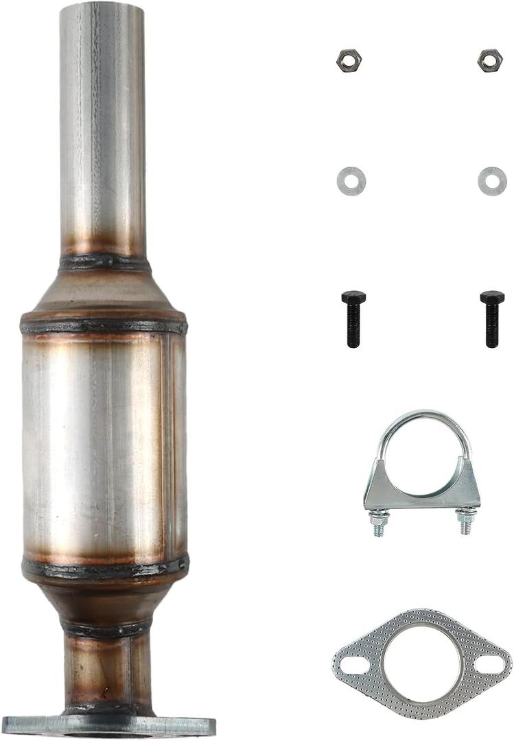 High Flow Rear Catalytic Converter Compatible with Kia Soul LX 2012 2013 2014 2015 2016 2017 2018 2019, Rio 2012-2017 SX, Hyundai Accent 2012-2017 SE LE GLS 1.6L L4 16681