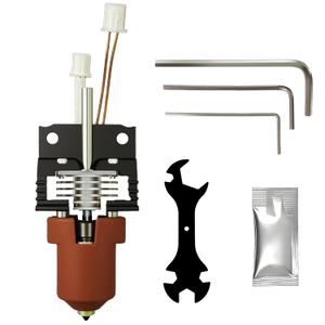 Hotend Upgrade Kit for K1 SE/K1C/K1/K1 Max, Ceramic Heating Block with Buckle Terminal, Unicorn Quick-Swap Nozzle, 600mm/s High-Speed Printing