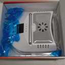 Professional UV Led Nail Lamp Cordless, 72W UV Lights for Gel Nails with Fan, IMENE Rechargeable Nail Dryer with Portable Handle Perfect for Salon Home Nail ArtWhite