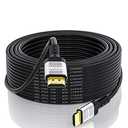 Soonsoonic 4K HDMI Cable 50Ft | High Speed HDMI 2.0 Cable 4K@60Hz 2K 1080P 3D ARC Ethernet HDMI Cord | for UHD TV Monitor Laptop Xbox PS4/PS5 ect (15m)