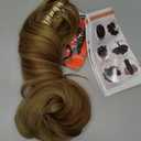 Claw Clip Ponytail Extension 18" Clip in Wavy Ponytail Hair Extensions Long Pony Tails for Women Extensions Ash Blonde Mix Ginger Brown Wave Hairpiece