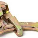 QWORK 1 T Cable Grip Wire Grip Steel Rope Jaw Puller for Wire Rope, Pulling 2204 Lbs