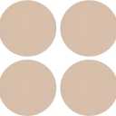 PATIKIL 4 Pack 12" 304mm OD Ceramic Drying Slab, 8mm 1/3" Thick Round Clay Wedging Board Sculpture Base Plate Pottery Wheel Bats Without Holes, Sand Table Baking Model Bottom Block