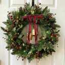 30 Pcs Velvet Christmas Tree Bows Decorations, Vintage Velvet Ribbon Bows with Twist Tie for Wreath Garland Gift Wrapping Indoor Outdoor Decor (Burgundy)