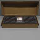 Forbena Walnut Brown Wall Bookshelf for Bedroom, Wooden Floating Book Shelves for Office, Small Wall Shelving Unit for Living Room Nursery Kitchen Bathroom Kids Room (Walnut Color) (17 Inches)