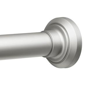 ENJOYBASICS Shower Curtain Rod 30 to 88 Inches, 1 Inch Stainless Steel Adjustable Spring Tension Rods No Drill for Bathroom, Closet, Window, Room Divider, Never Rust, Non Slip, Nickel