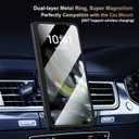 for Oneplus Open Case with 360 Magnetic Rotatable Ring Stand, Built-in Screen Protector & Hinge Protection, Thin & Slim Magnetic Stand Phone Case 5G, Black
