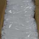 CLEAR PLASTIC RECLOSABLE ZIP BAGS - Bulk GPI Case Of 1000 8" x 10" 2 mil Thick Strong & Durable Poly Baggies With Resealable Zip Top Lock For Travel, Storage, Packaging & Shipping.