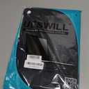 MacBook Air 13 inch Case, UESWILL Smooth Soft-Touch Matte Hard Shell Case Cover for 2008-2017 MacBook Air 13 inch (Model A1466 / A1369) + Microfibre Cleaning Cloth, Black