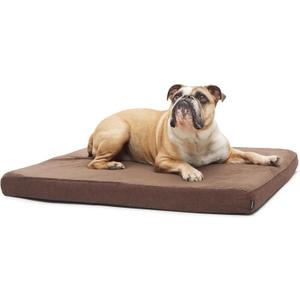 Barkbox Orthopedic Dog Bed with Memory Foam, Premium Comfort for Dogs and Puppies, Dog Bed for Joint Relief and Restful Sleep, Durable and Easy to Clean - Espresso, Medium