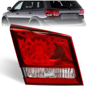 Brake Tail Light Compatible with Dodge Journey 2011-2020 - LED Taillight Assembly Replacement for 68078517AD, 68078517AE, and CH2802103 - Inner Tail Lamp for Driver Left Side LH