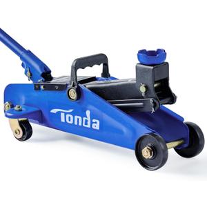 TONDA Floor Jack, Hydraulic Portable Car Lift Jack, 2 Ton (3,800 lb) Capacity, Blue