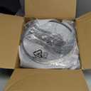 SUNHOUSE 5 Quart Stainless Steel Steamer Insert  Multi-Purpose Soup & Food Steamer with Stay-Cool Handles & Heavy-Duty Glass Lid  Fits Various Pot Sizes (8", 9", 9.5")