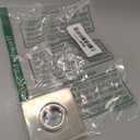 Moen 147572BN Modern Square Shower Arm Flange, Brushed Nickel