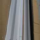 VECELO Bathroom Floor Cabinet, Freestanding Storage with Double Doors and 2-Tier Adjustable Shelves, 21.1" L x 8.78" W x 24.02" H, White