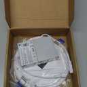 YAYIT 1 Pack 6 Inch 5CCT Ultra-Thin LED Recessed Ceiling Light with Junction Box, 2700K/3000K/3500K/4000K/5000K Selectable, 1100LM Dimmable Canless Wafer Downlight, 12W Eqv 110W-ETL&FCC