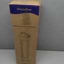 20" x 4.5" Whole House Water Filter Housing 1" NPT Stainless Steel Ports, Heavy Duty Clear Filter Sump Double O-Ring Leak-Proof with Pressure Release Valve Fits All 20x4.5 Filters