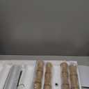 BOBOMOMO 62" Farmhouse Floor Lamp for Living Room, Retro Corner Floor Lamp Rotary Switch, Rustic Standing Lamp for Bedroom, Corner, Nursery, Dining Room, Bedroom, House (Burlywood)