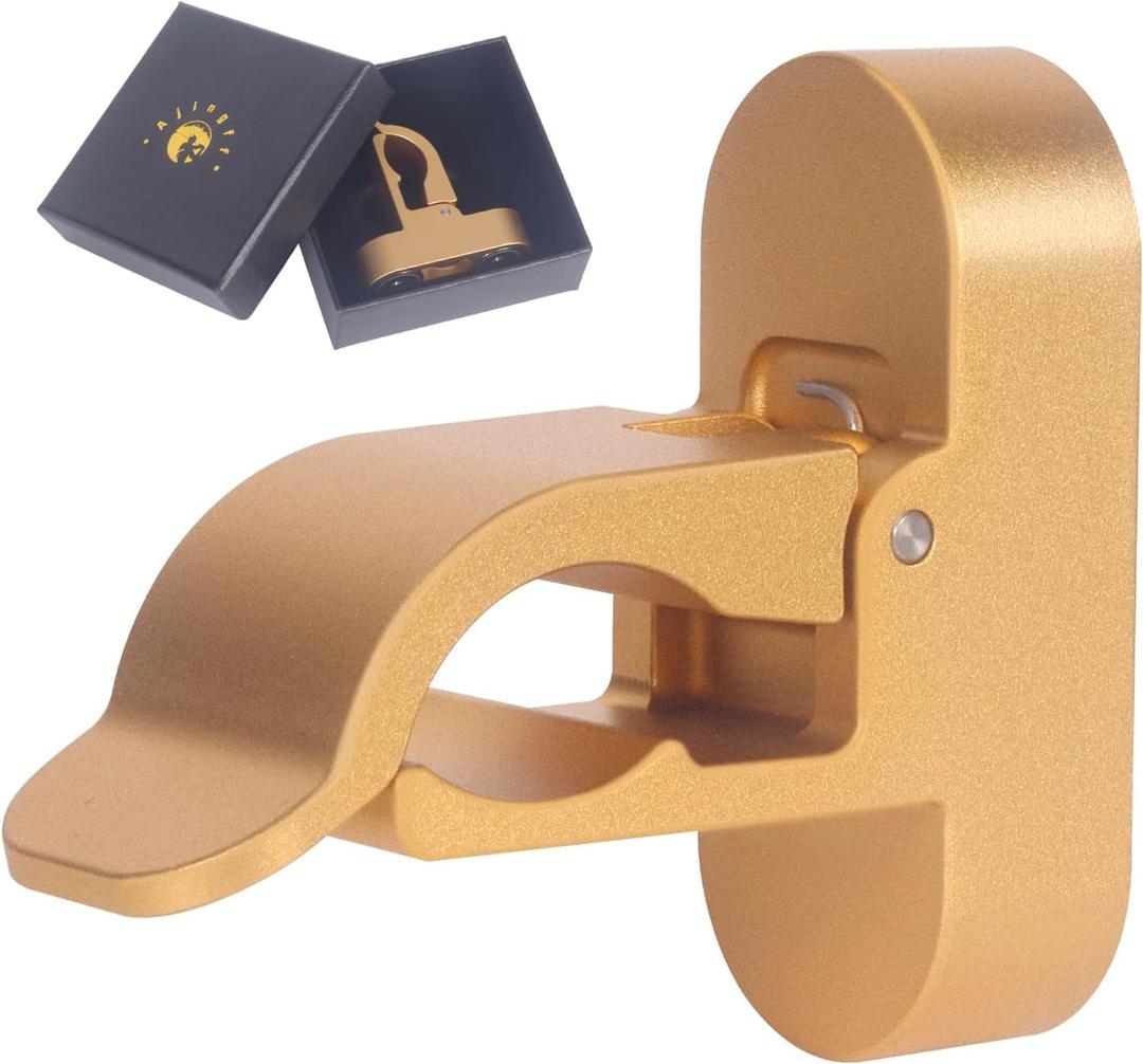 Golf cart Clips, Golf Accessories for Golf Enthusiasts, Sturdy Aluminum Alloy Bracket Clips for 30-60 Rings, Golf Gifts for Golfers