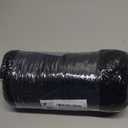 Arotive Bathroom Rugs 30x20, Extra Soft Absorbent Shaggy Chenille Bath Rugs, Machine Washable Rubber Backing Non-Slip Bath Mats for Bathroom Floor Tub and Shower, Home Decor Accessories, Black